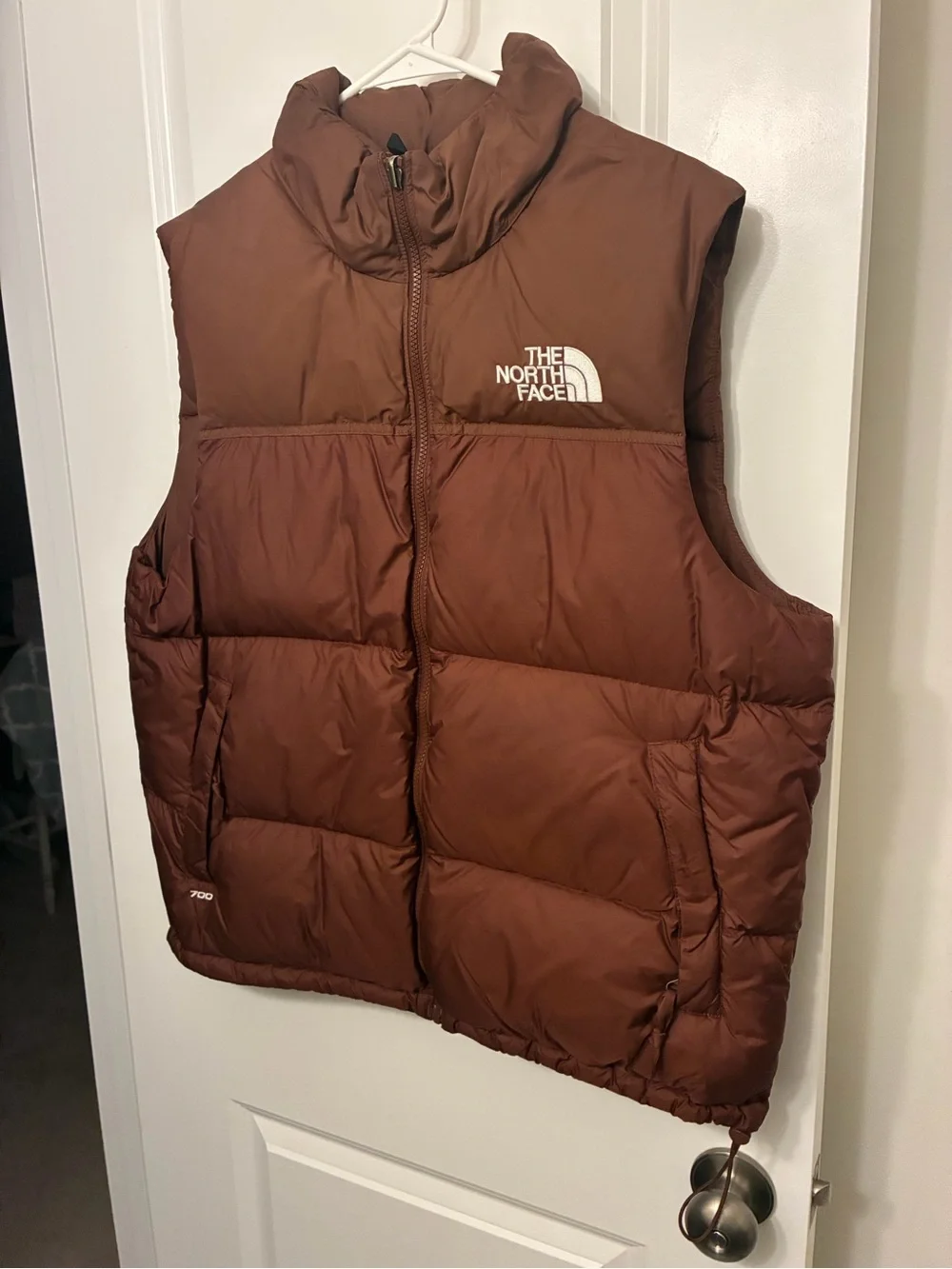 The North Face Brown 700 Down Insulated Men’s Vest